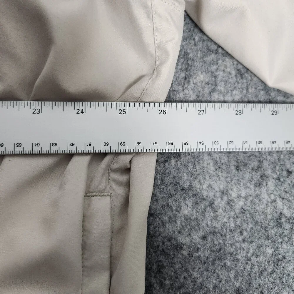 FootJoy FJ Windbreaker Shirt Men 2XL XXL Beige Golf Pullover Long Sleeve Outdoor - Picture 6 of 8